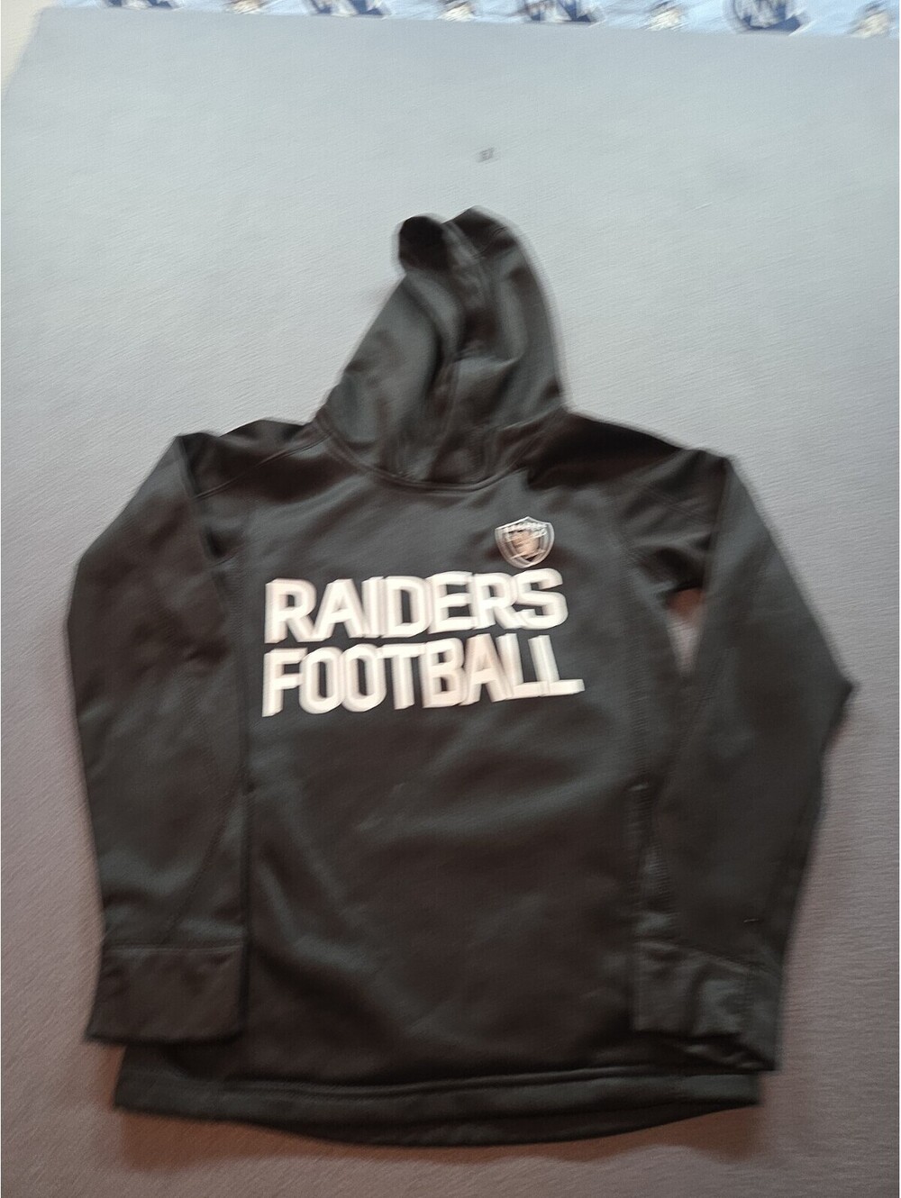 men's black Las Vegas Raiders hoodie by Outer Stuff size S